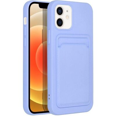 Forcell Lila iPhone 12 Silikonhülle - Schutz & Praktisch Forcell Lila iPhone 12 Silikonhülle - Schutz & Praktisch