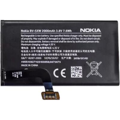 Nokia Akku BV-5XW Li-Ion 3.8 Volt 2000 mAh, Smartphone Akku Nokia Akku BV-5XW Li-Ion 3.8 Volt 2000 mAh, Smartphone Akku