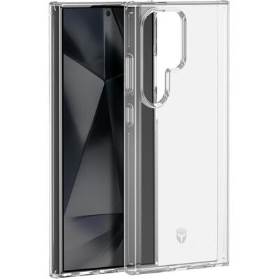 Force Case Schutzhülle für Galaxy S24 ULTRA Verstärkt FEEL Tryax System 3D-Einsätze (Samsung Galaxy S24 Ultra), Smartphone Hülle, Transparent Force Case Schutzhülle für Galaxy S24 ULTRA Verstärkt FEEL Tryax System 3D-Einsätze (Samsung Galaxy S24 Ultra), Smartphone Hülle, Transparent