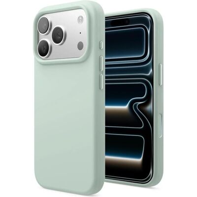 Screenguard Liquid Silicone Peppermint Case Apple iPhone 17 Pro Max Hülle (Apple iPhone 17 Pro Max), Smartphone Hülle, Grün Screenguard Liquid Silicone Peppermint Case Apple iPhone 17 Pro Max Hülle (Apple iPhone 17 Pro Max), Smartphone Hülle, Grün