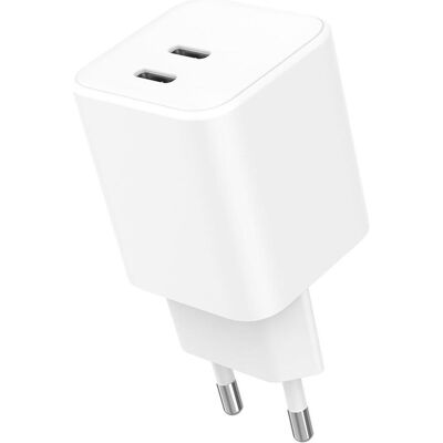 Gear - 665149 - Weiß - 2x USB-C - charger Gear - 665149 - Weiß - 2x USB-C - charger