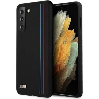 BMW Galaxy S21+ Silikonhülle - Schwarz - Smartphone Cover BMW Galaxy S21+ Silikonhülle - Schwarz - Smartphone Cover
