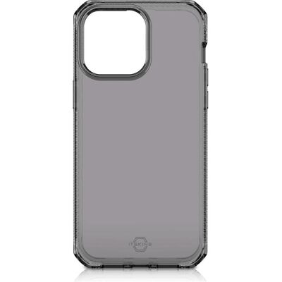 Itskins Drop-Protection Cover SPECTRUM CLEAR black (Apple iPhone 14 Pro), Smartphone Hülle, Schwarz, Transparent, Grau Itskins Drop-Protection Cover SPECTRUM CLEAR black (Apple iPhone 14 Pro), Smartphone Hülle, Schwarz, Transparent, Grau