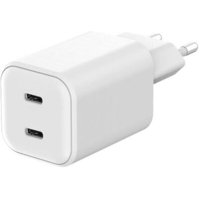 Tucano 65 W GaN mit zwei Anschlüssen (65 W, 2 Ports), USB Ladegerät, Weiss Tucano 65 W GaN mit zwei Anschlüssen (65 W, 2 Ports), USB Ladegerät, Weiss