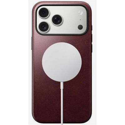 Nomad Modern Leather Case (Apple iPhone 17 Pro Max), Smartphone Hülle, Rot Nomad Modern Leather Case (Apple iPhone 17 Pro Max), Smartphone Hülle, Rot