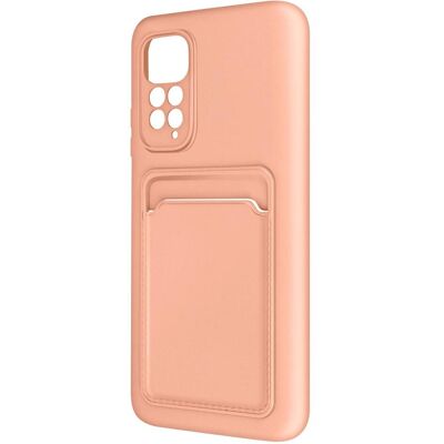 Xiaomi Redmi Note 11/11s Hülle Pink - Smartphone mit Kartenfach Xiaomi Redmi Note 11/11s Hülle Pink - Smartphone mit Kartenfach