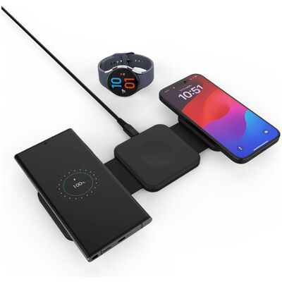FIXED - FIXFLE-SA-BK - 2x15W 3W - Wireless Charger FIXED - FIXFLE-SA-BK - 2x15W 3W - Wireless Charger