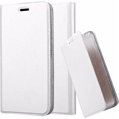 Cadorabo Book Classy Style Cover (Honor 8 Pro), Smartphone Hülle, Silber Cadorabo Book Classy Style Cover (Honor 8 Pro), Smartphone Hülle, Silber