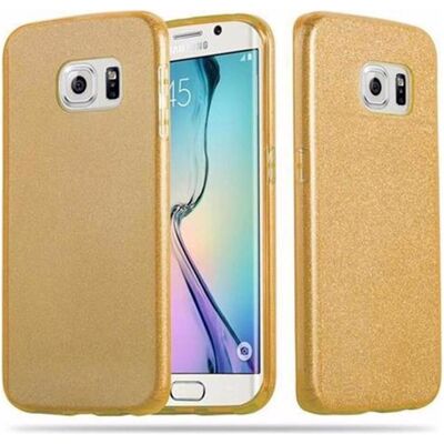Samsung S6 EDGE Glitzer Gold Schutzhülle Samsung S6 EDGE Glitzer Gold Schutzhülle