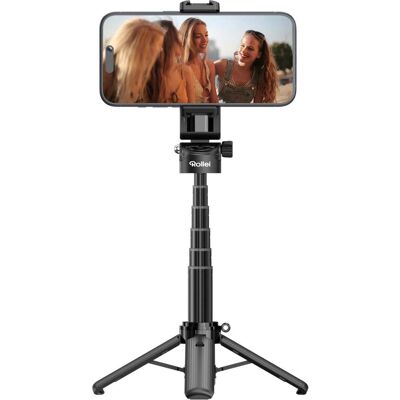 Rollei Easy Creator SmartGrip tripod, Selfie Stick, Schwarz Rollei Easy Creator SmartGrip tripod, Selfie Stick, Schwarz