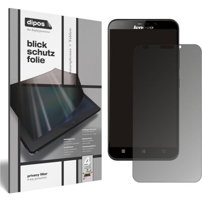Dipos Blickschutzfolie 4-Way Privacy (Lenovo A916), Smartphone Schutzfolie, Transparent Dipos Blickschutzfolie 4-Way Privacy (Lenovo A916), Smartphone Schutzfolie, Transparent