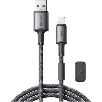 Joyroom S-A50 Lightning-Kabel - Magnetischer Organizer 1,2M - Grau Joyroom S-A50 Lightning-Kabel - Magnetischer Organizer 1,2M - Grau