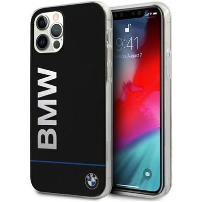 BMW Hard Case PC+ TPU Blue Line für Apple iPhone 12 12 Pro - black (Apple iPhone 12, Apple iPhone 12 Pro), Smartphone Hülle, Schwarz, Blau BMW Hard Case PC+ TPU Blue Line für Apple iPhone 12 12 Pro - black (Apple iPhone 12, Apple iPhone 12 Pro), Smartphone Hülle, Schwarz, Blau