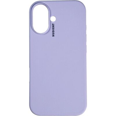 Nudient iPhone 16 Silikonhülle - Soft Purple Nudient iPhone 16 Silikonhülle - Soft Purple