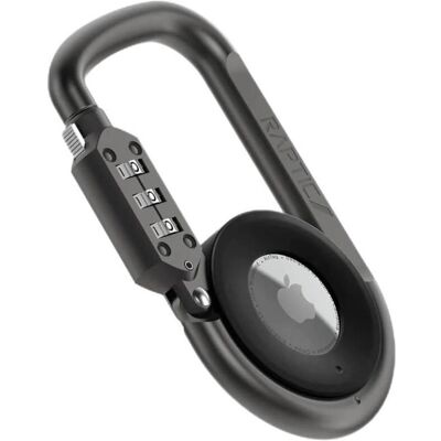 Raptic Link+Lock AirTag-Hülle - Sicheres Schlüssel-Design - Schwarz Raptic Link+Lock AirTag-Hülle - Sicheres Schlüssel-Design - Schwarz