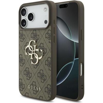 Guess - Hardcase 4G Big Logo (GUHCP18X4GMGBR) – iPhone 18 Pro Max – Braun (Apple iPhone 17 Pro Max, Apple iPhone 18 Pro Max), Smartphone Hülle, Braun Guess - Hardcase 4G Big Logo (GUHCP18X4GMGBR) – iPhone 18 Pro Max – Braun (Apple iPhone 17 Pro Max, Apple iPhone 18 Pro Max), Smartphone Hülle, Braun