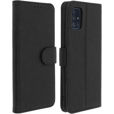Avizar Galaxy A51 Brieftasche Hülle - Magnetischer Deckel mit Ständer Avizar Galaxy A51 Brieftasche Hülle - Magnetischer Deckel mit Ständer