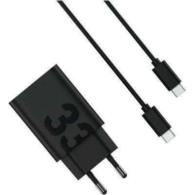Motorola TurboPower (33 W, 1 Port), USB Ladegerät, Schwarz Motorola TurboPower (33 W, 1 Port), USB Ladegerät, Schwarz