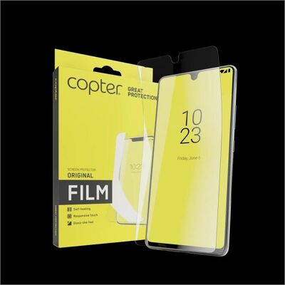 Copter iPhone 15 Pro Displayschutzfolie - Klar & Robust Copter iPhone 15 Pro Displayschutzfolie - Klar & Robust
