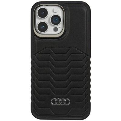 Audi iPhone 15 Pro Max Kunstleder MagSafe Hülle - Smartphone Case Audi iPhone 15 Pro Max Kunstleder MagSafe Hülle - Smartphone Case