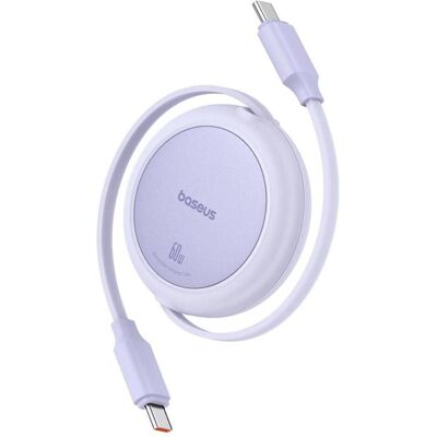 Baseus Free2Draw Mini retractables USB-C auf USB-C Kabel - 60W, 1m Baseus Free2Draw Mini retractables USB-C auf USB-C Kabel - 60W, 1m