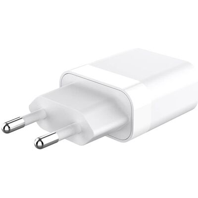 GEAR Ladegerät 220V 1xUSB-A 2.4A Weiß - Ladegerät GEAR Ladegerät 220V 1xUSB-A 2.4A Weiß - Ladegerät