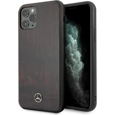 Mercedes-Benz Wood Line Rosewood iPhone 11 Pro Max Hülle Mercedes-Benz Wood Line Rosewood iPhone 11 Pro Max Hülle