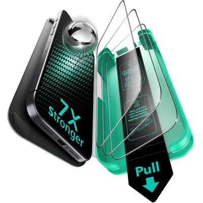 ESR Armorite Screen Protector (3 Stk., Apple iPhone 17 Pro Max), Smartphone Schutzfolie, Transparent ESR Armorite Screen Protector (3 Stk., Apple iPhone 17 Pro Max), Smartphone Schutzfolie, Transparent