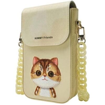 Nimmy Modell Khaki 3-in-1 Handyhülle - Telefon Geldbörse Tracker Nimmy Modell Khaki 3-in-1 Handyhülle - Telefon Geldbörse Tracker