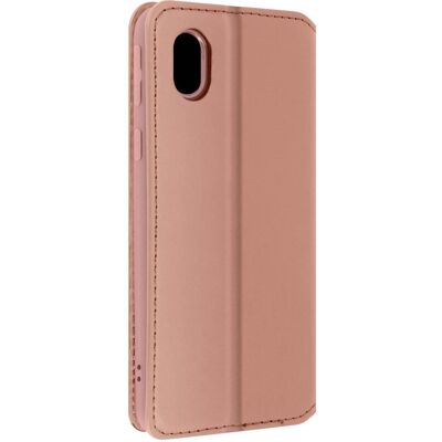 Avizar Galaxy A01 Core Rose Gold Brieftasche & Ständer - Handyhülle Avizar Galaxy A01 Core Rose Gold Brieftasche & Ständer - Handyhülle