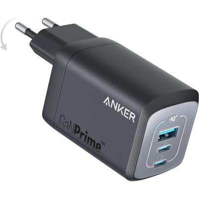 Anker Prime Universale Schwarze USB Schnellladestation Anker Prime Universale Schwarze USB Schnellladestation