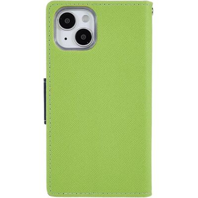 Goospery Fancy Wallet Case - iPhone 14 Plus - grün - Phone case Goospery Fancy Wallet Case - iPhone 14 Plus - grün - Phone case
