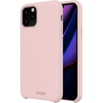 SiGN Liquid Silicone Case for iPhone 12 Mini - Pink (Apple iPhone 12 mini), Smartphone Hülle, Pink SiGN Liquid Silicone Case for iPhone 12 Mini - Pink (Apple iPhone 12 mini), Smartphone Hülle, Pink