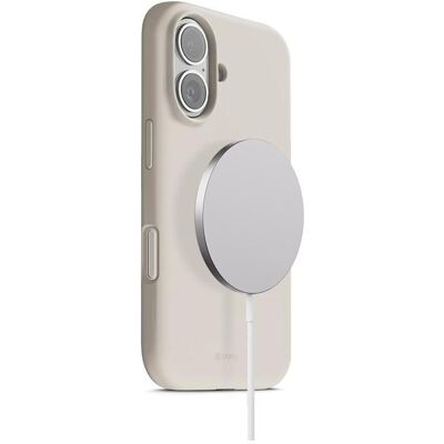 Crong Color Cover Magnetic Case with MagSafe for iPhone 17 - Stone (Apple iPhone 17), Smartphone Hülle, Beige Crong Color Cover Magnetic Case with MagSafe for iPhone 17 - Stone (Apple iPhone 17), Smartphone Hülle, Beige