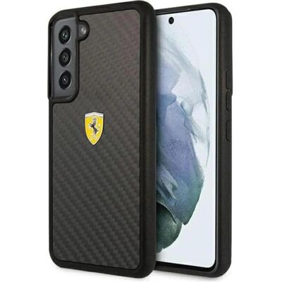 Ferrari Ferrari S22 S901 Echtcarbon Hartschale - Smartphone-Hülle Ferrari Ferrari S22 S901 Echtcarbon Hartschale - Smartphone-Hülle