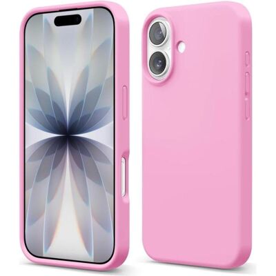 Screenguard Liquid Silicone Cotton Candy Case Apple iPhone 17 Hülle (Apple iPhone 17), Smartphone Hülle, Pink Screenguard Liquid Silicone Cotton Candy Case Apple iPhone 17 Hülle (Apple iPhone 17), Smartphone Hülle, Pink