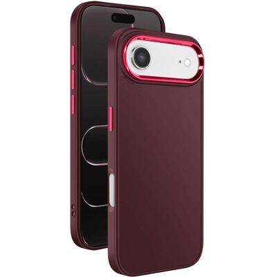 OEM Back panel cover FRAME Case for IPHONE 17 Air purple (Apple iPhone 17), Smartphone Hülle, Rot OEM Back panel cover FRAME Case for IPHONE 17 Air purple (Apple iPhone 17), Smartphone Hülle, Rot