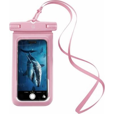 Usams Pink Wasserdichtes Handyhülle - IP68 Schutz Usams Pink Wasserdichtes Handyhülle - IP68 Schutz