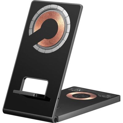 Sandberg 3in1 Wireless Charger Stand (15 W), Wireless Charger, Schwarz Sandberg 3in1 Wireless Charger Stand (15 W), Wireless Charger, Schwarz