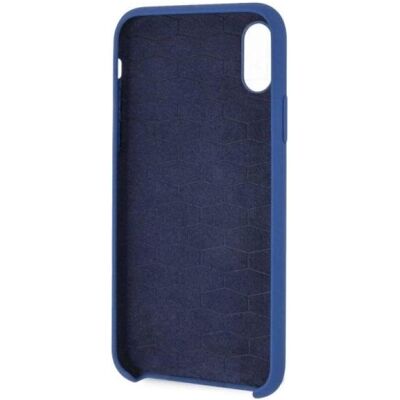 BMW iPhone X/Xs Silikon Hülle Navy - Handytasche BMW iPhone X/Xs Silikon Hülle Navy - Handytasche