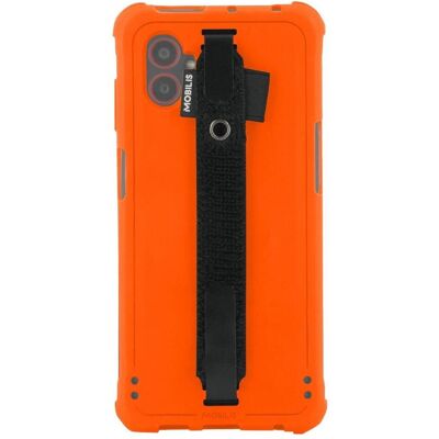 Mobilis PROTECH Case Safety Orange Handstrap Galaxy xCover7P (Samsung Galaxy XCover7 Pro), Smartphone Hülle, Schwarz, Orange Mobilis PROTECH Case Safety Orange Handstrap Galaxy xCover7P (Samsung Galaxy XCover7 Pro), Smartphone Hülle, Schwarz, Orange