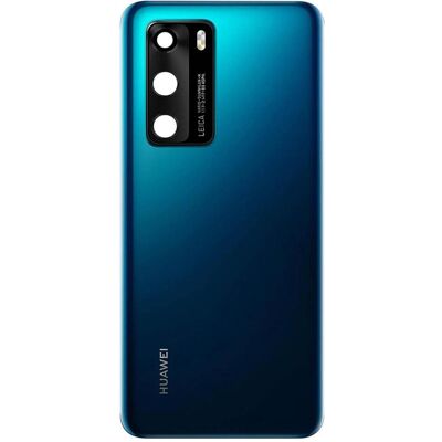 Huawei P40 Blaue Rückseite - Akkudeckel Huawei P40 Blaue Rückseite - Akkudeckel