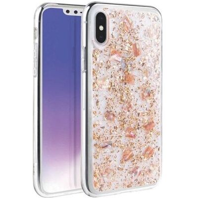 Uniq Unique case Lumence Clear iPhone Xs Max rose gold (Apple iPhone XS Max), Smartphone Hülle, Gold, Pink Uniq Unique case Lumence Clear iPhone Xs Max rose gold (Apple iPhone XS Max), Smartphone Hülle, Gold, Pink