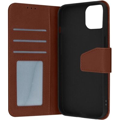 Avizar iPhone 14 Pro Lederhülle - Kartenhalter Video-Ständer Avizar iPhone 14 Pro Lederhülle - Kartenhalter Video-Ständer