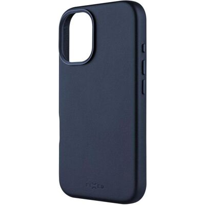 Fixed iPhone 16 Leder Blau - Hülle Fixed iPhone 16 Leder Blau - Hülle