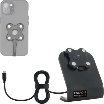 Mobilis Energia Dock (65 W, 1 Port), USB Ladegerät, Schwarz Mobilis Energia Dock (65 W, 1 Port), USB Ladegerät, Schwarz