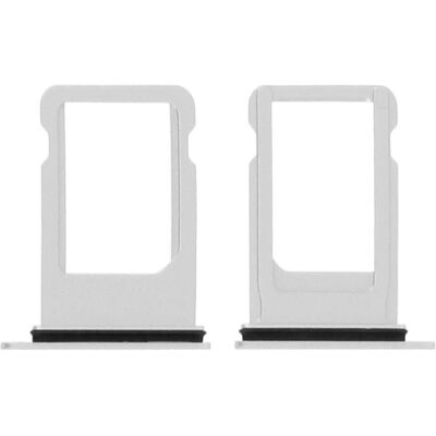 Avizar Ersatz Sim-Halter iPhone 8 / SE 2020 (SIM-Halterung, Apple iPhone SE (2nd Gen)), Mobilgerät Ersatzteile, Silber Avizar Ersatz Sim-Halter iPhone 8 / SE 2020 (SIM-Halterung, Apple iPhone SE (2nd Gen)), Mobilgerät Ersatzteile, Silber