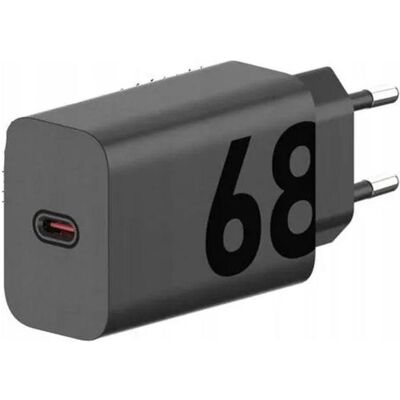 Motorola Adapter original charger Type C 68W MC682N black bulk (68 W, 1 Port), USB Ladegerät, Schwarz Motorola Adapter original charger Type C 68W MC682N black bulk (68 W, 1 Port), USB Ladegerät, Schwarz