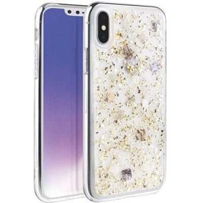 Unique Lumence Clear iPhone Xs Max Gold - Smartphone Hülle Unique Lumence Clear iPhone Xs Max Gold - Smartphone Hülle