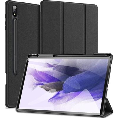 Dux Ducis Domo Series Leder Bookcover Hülle (Samsung Galaxy S9+), Smartphone Hülle, Schwarz Dux Ducis Domo Series Leder Bookcover Hülle (Samsung Galaxy S9+), Smartphone Hülle, Schwarz